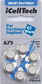 iCellTech 675CI Cochlear Plus  60ks